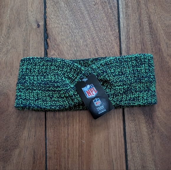 Seattle Seahawks 47 Embroidered Knit Headband (os) - Picture 2 of 7